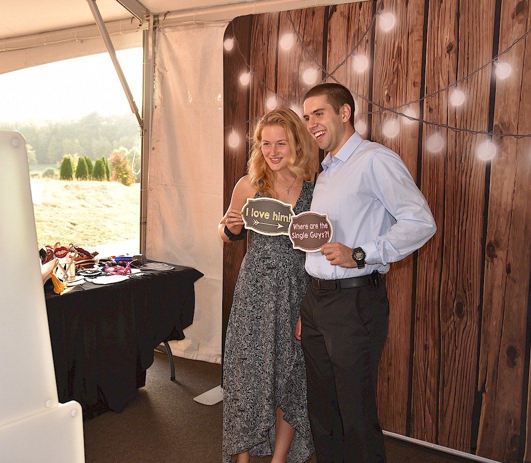 nh photo booth rental at the Stonebridge Country Club, Goffstown, New Hampshire