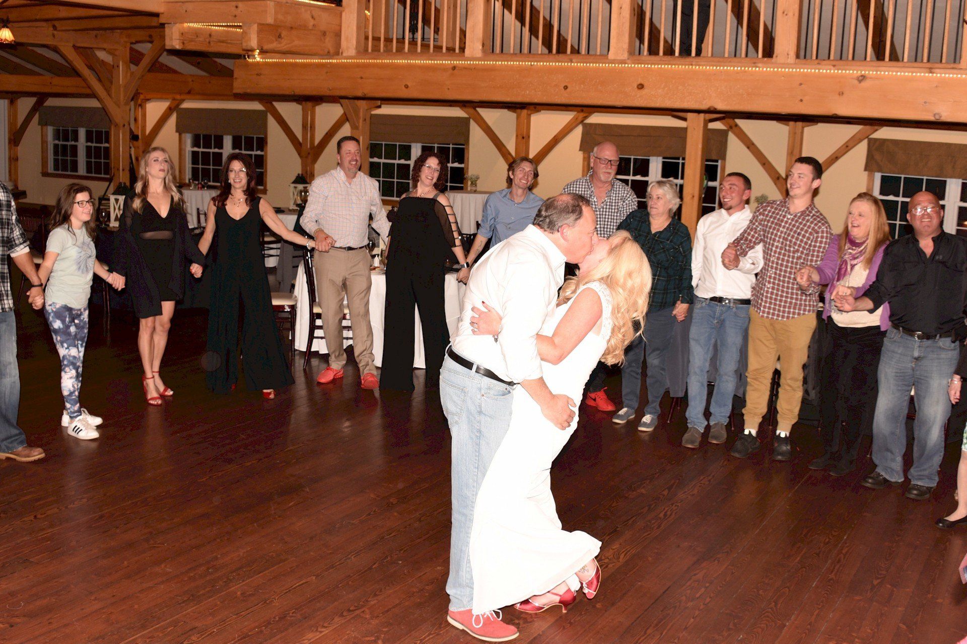 bride groom dancing at Zorvino Vineyards, Sandown, NH