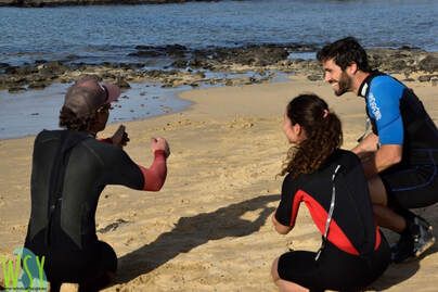 windsurf class in El Cotillo