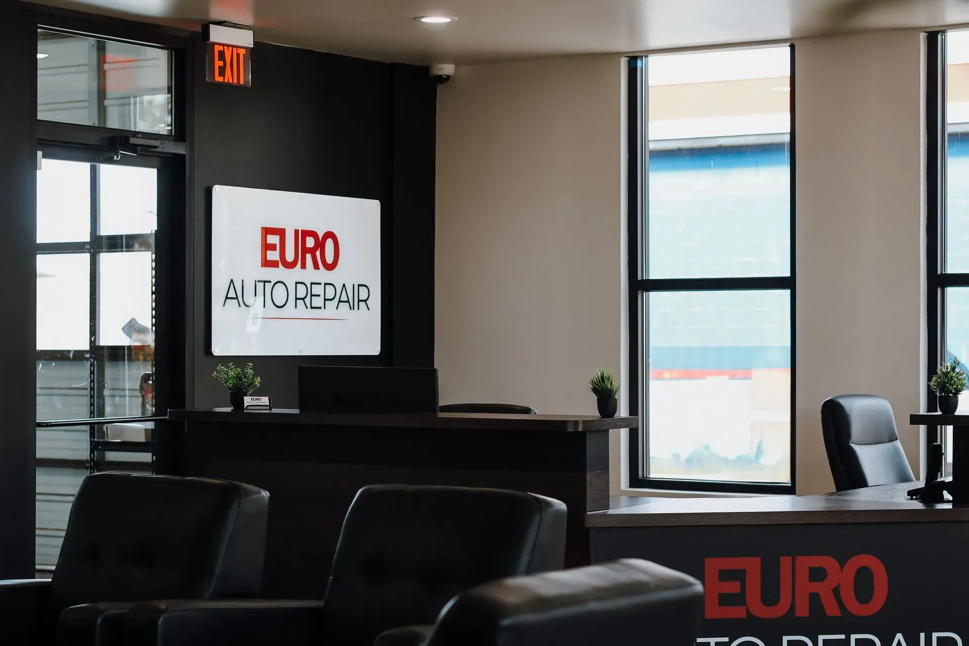 Waiting Room Inside of Auto Shop | Euro Auto Repair