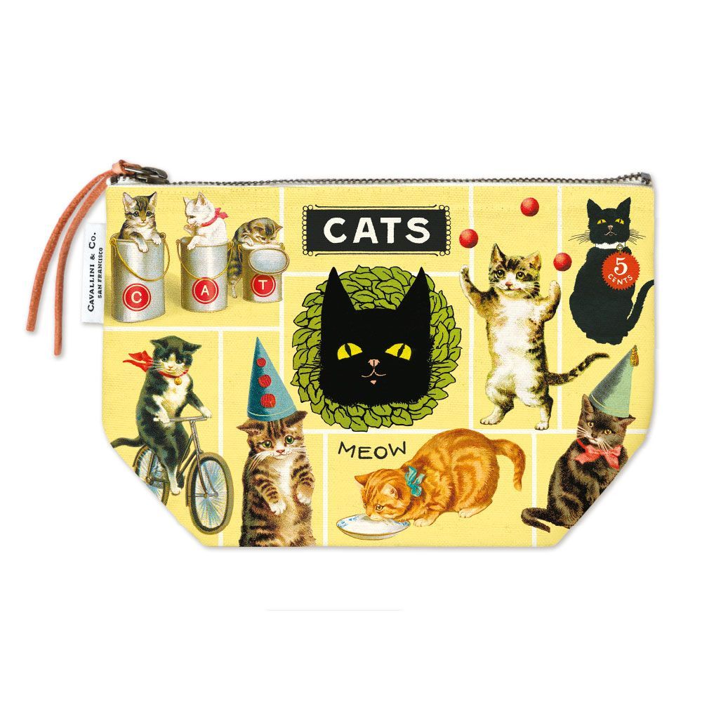 Bolsa Vintage Cats (15X22cm)