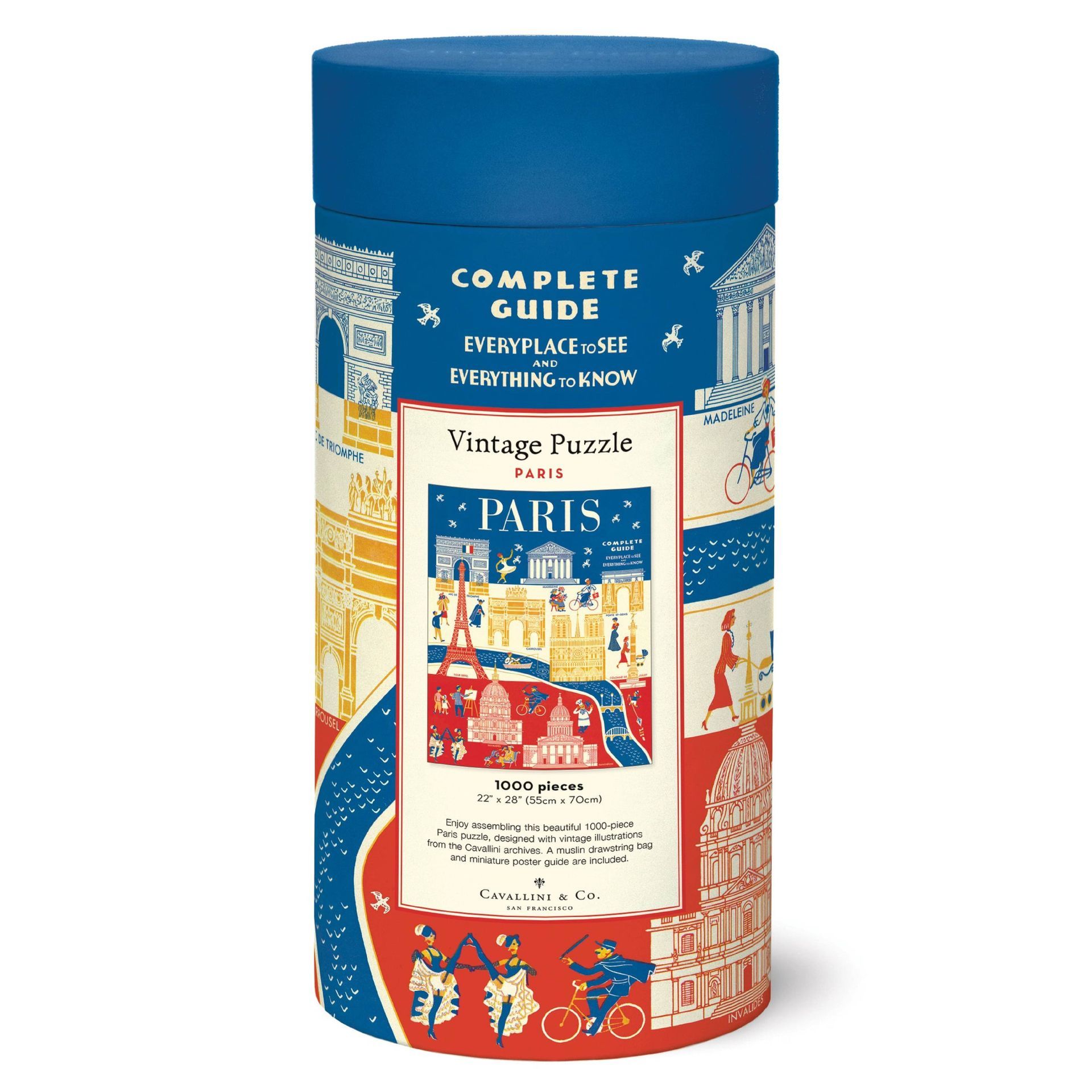 Puzzle Paris 1000 Peças (55X70cm)