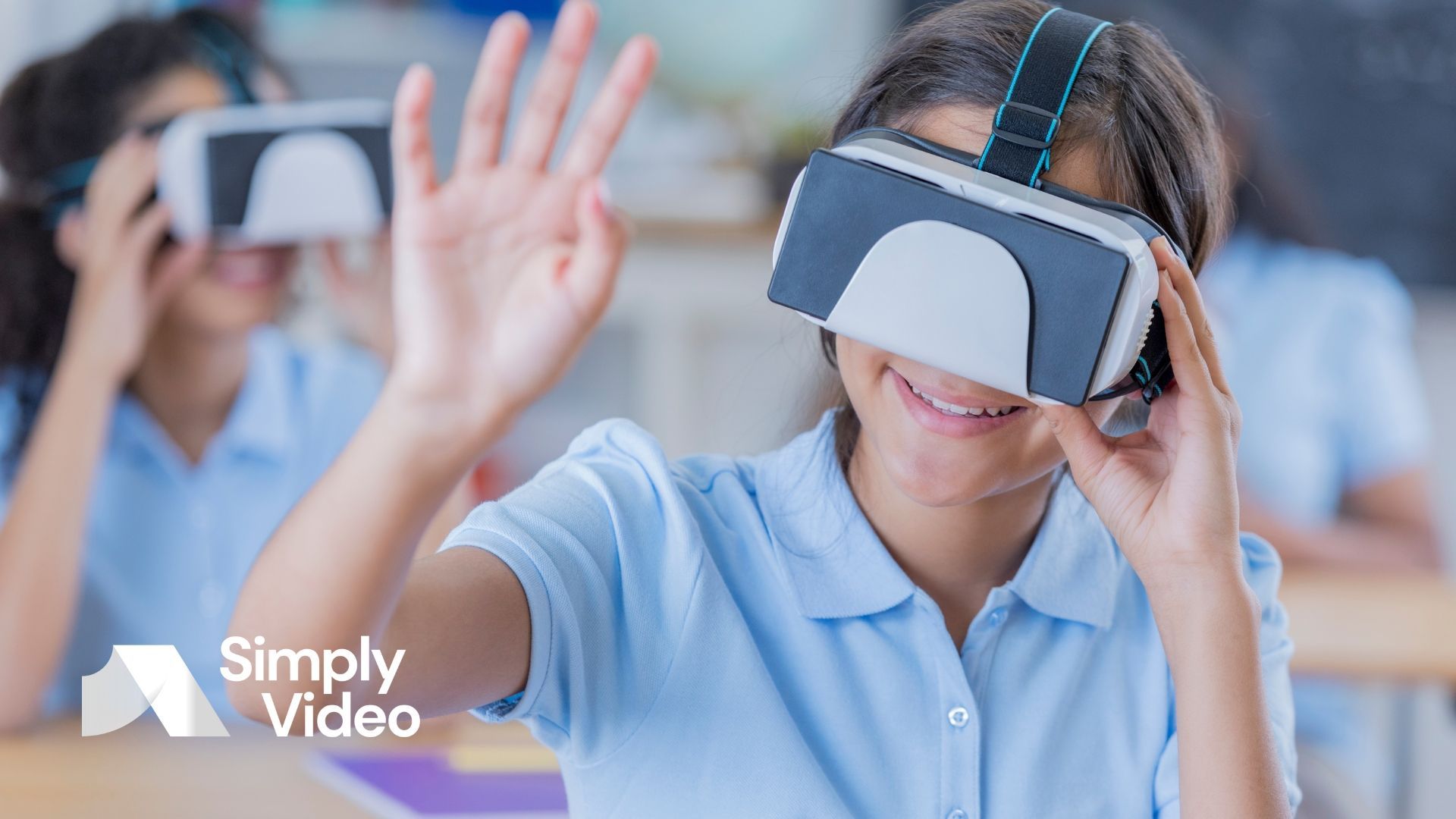 Want to make lessons more immersive and memorable? SimplyVideo Stage uses AR and VR to create virtual worlds and boost learning. Find out more.