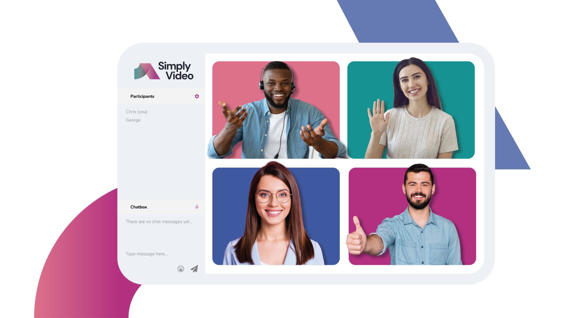 SimplyVideo is an XR-enhanced remote collaboration tool. It offers video calls that can be joined from any device or location. Learn more in our guide.