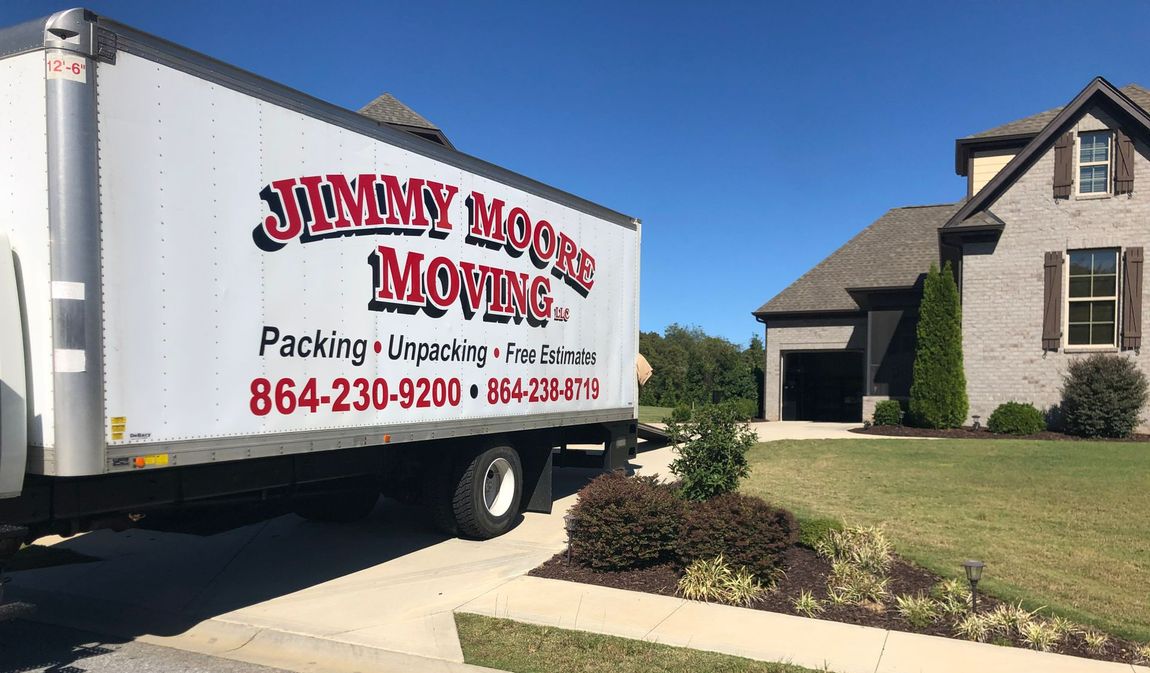 Jimmy Moore Moving Truck | Greenville, SC | Jimmy Moore Moving Co.