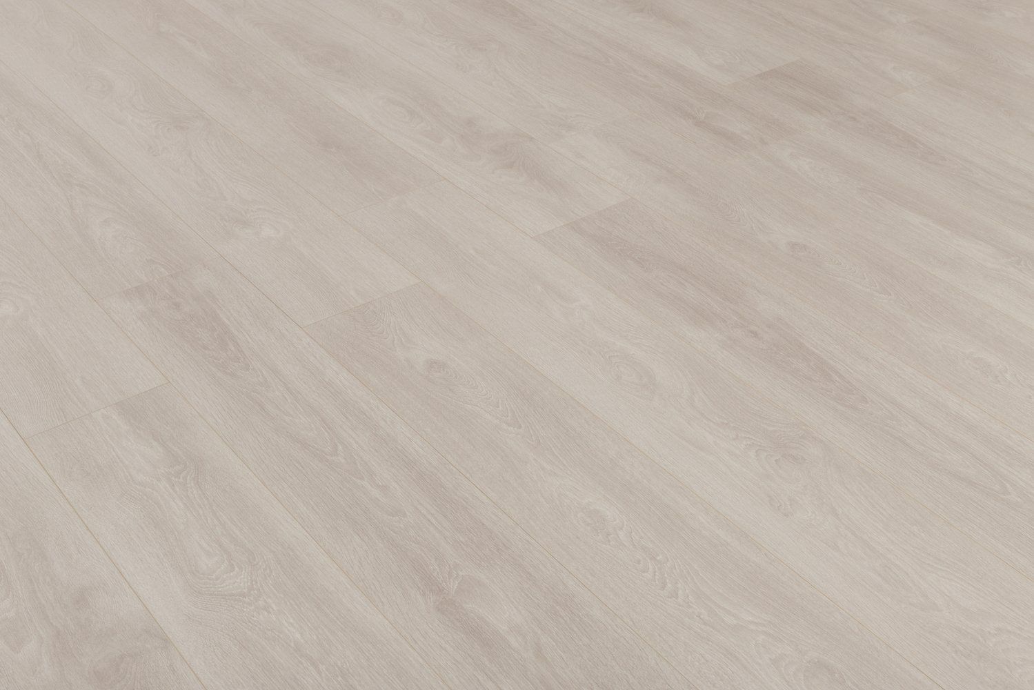 a close up of a white laminate flooring .
