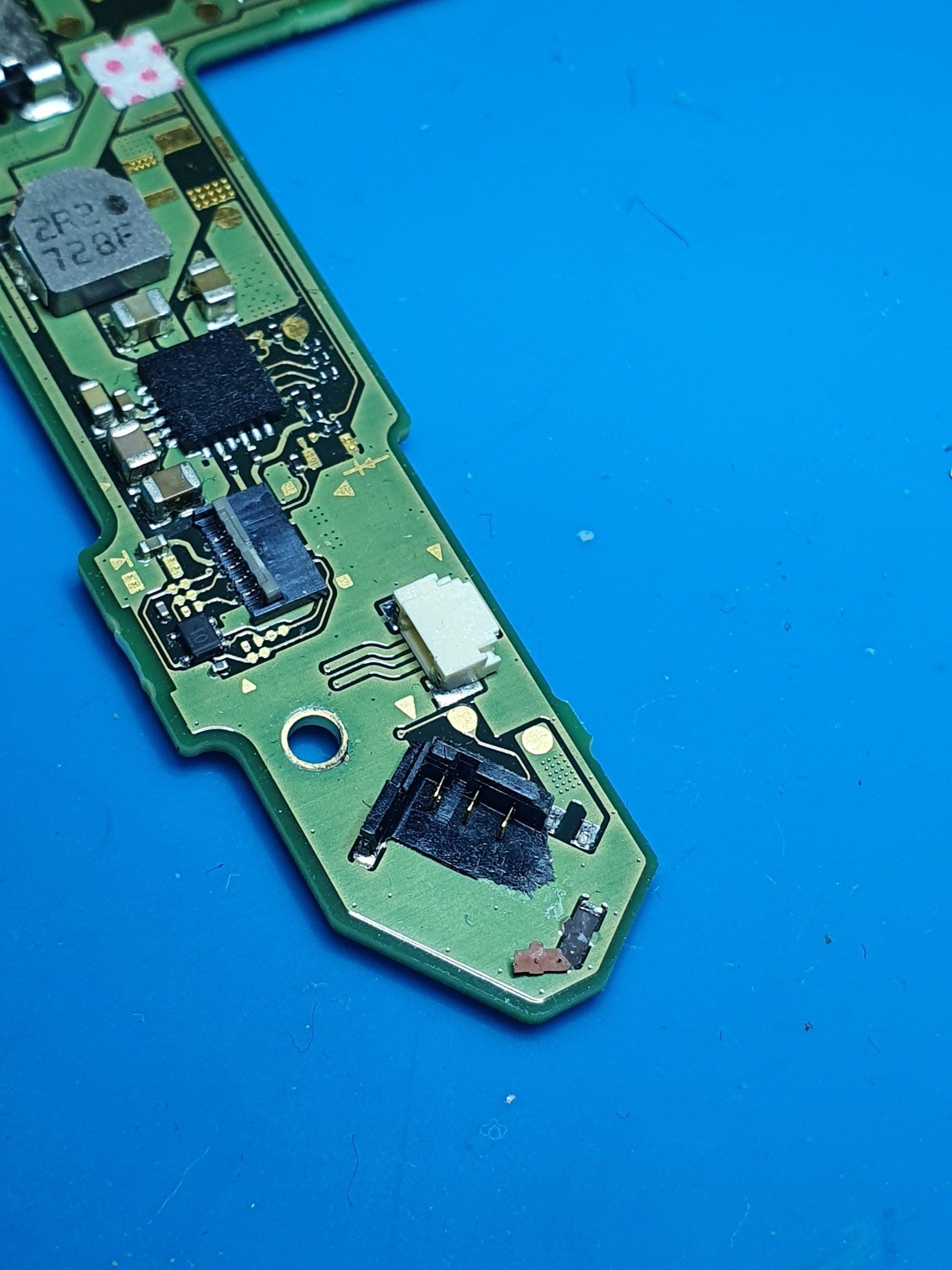 Nintendo Switch batterij connector kapot