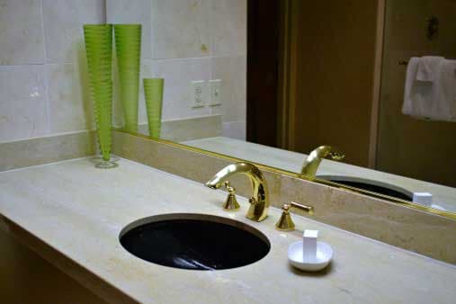 Gold Faucet - Countertops and Cabinets in Syracuse, NY