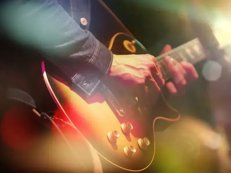 Image representing a guitar solo.
