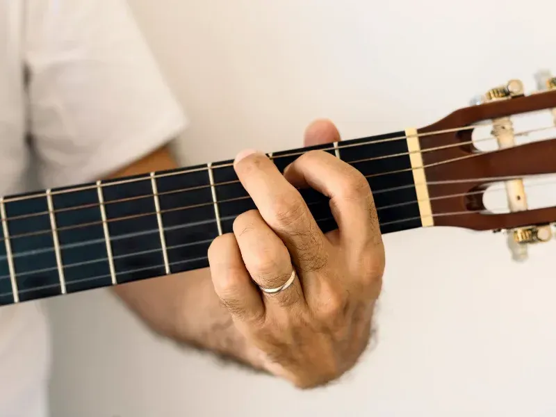 Image of guitar chords.