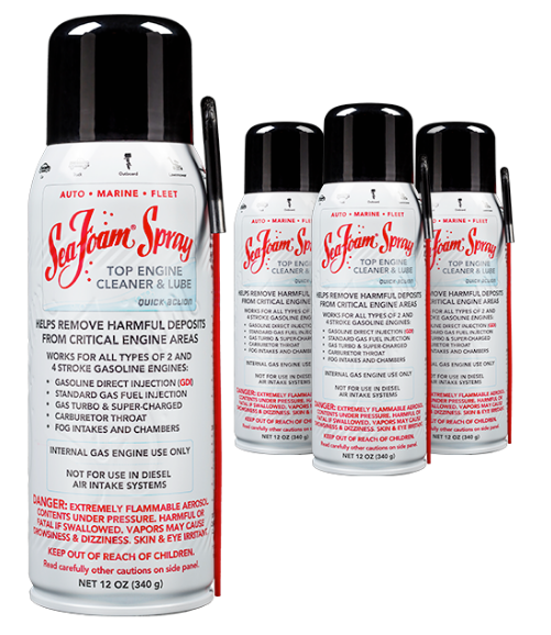 SeaFoam motor treatment spray product