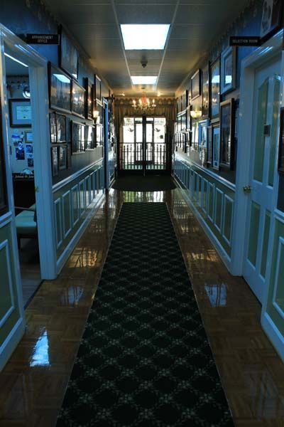 Interior and exterior photos of Cheatham County Funeral Home