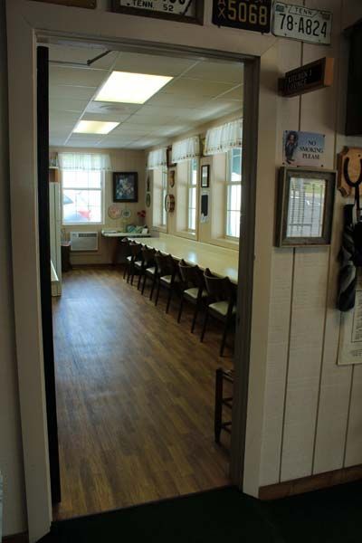 Interior and exterior photos of Cheatham County Funeral Home