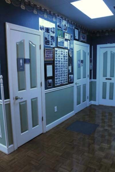 Interior and exterior photos of Cheatham County Funeral Home