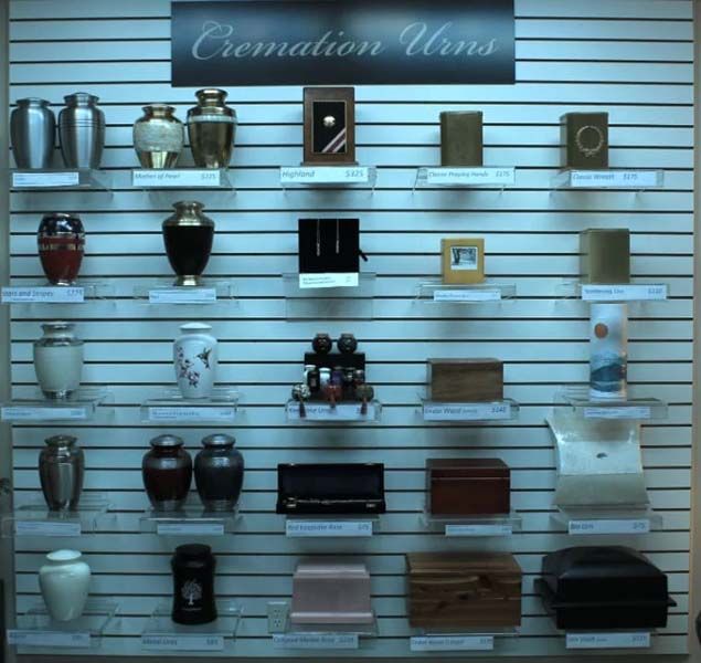 Interior and exterior photos of Cheatham County Funeral Home