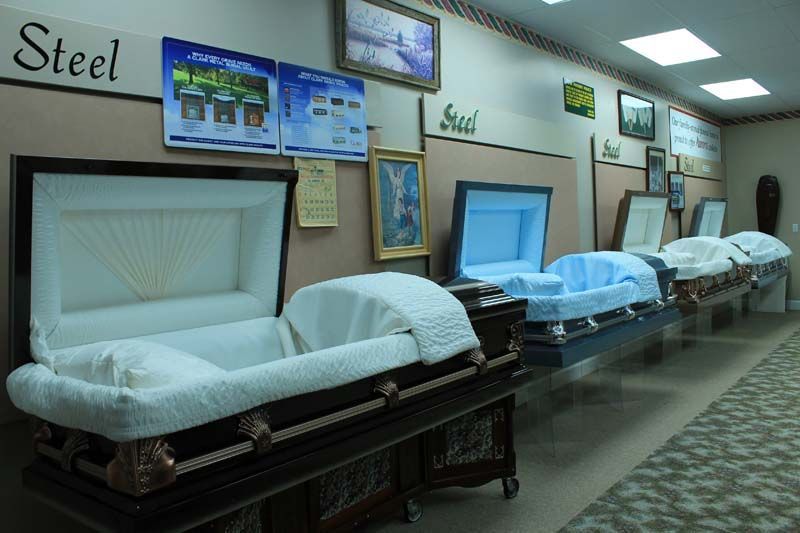 Interior and exterior photos of Cheatham County Funeral Home