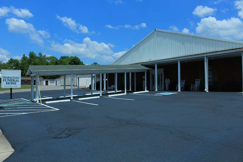 Interior and exterior photos of Cheatham County Funeral Home