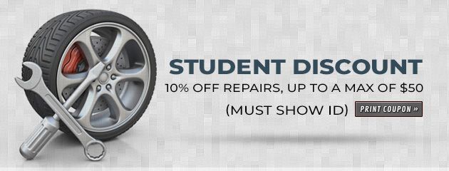 Student Discount Coupon - Wise Automotive