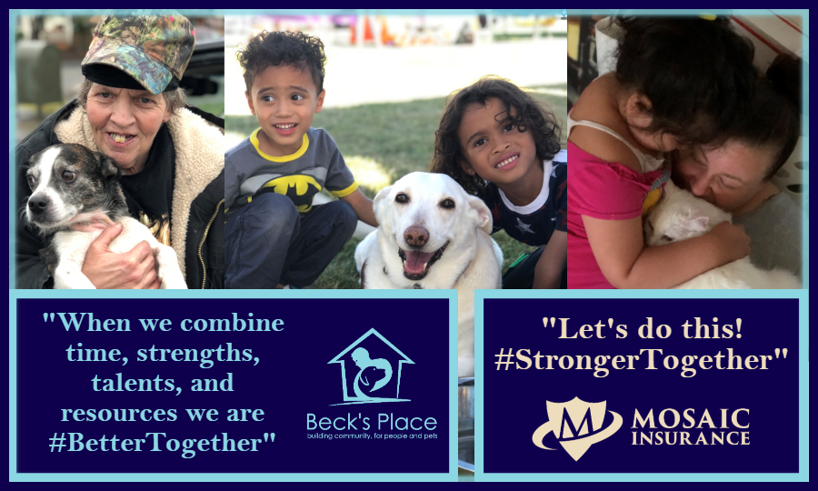 Beck's Place helps the homeless and low income people keep their pets.