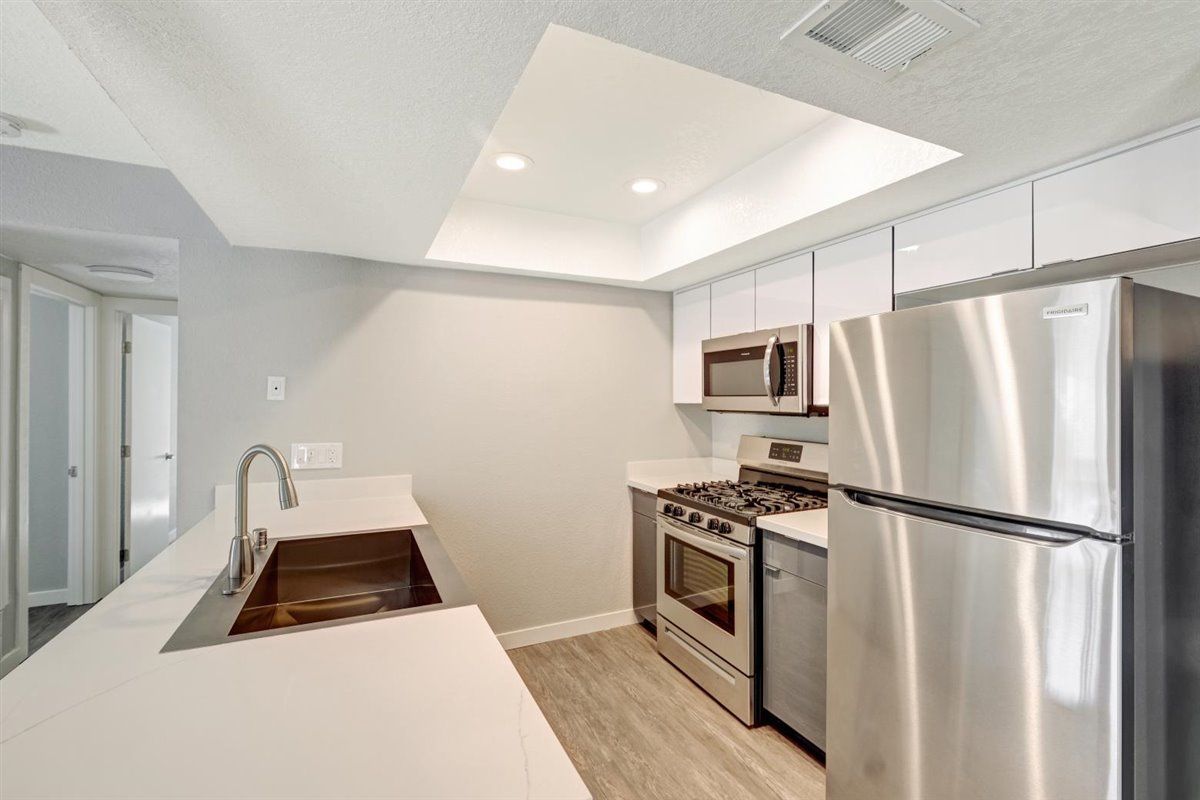 The James modern kitchen