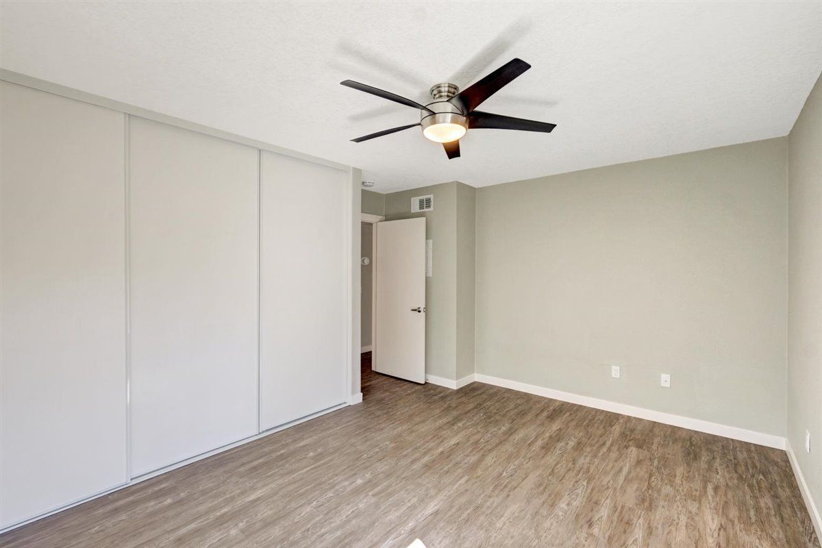 The James bed room area