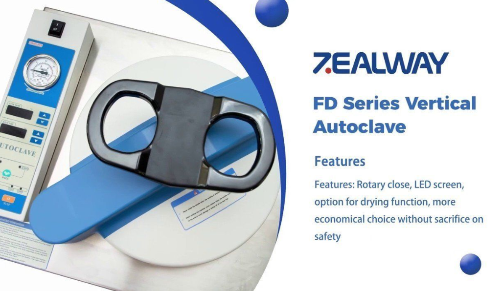 Zealway FD-100 Vertical Autoclave 100 Liter