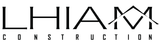 Un logo noir et blanc pour la construction lhiam