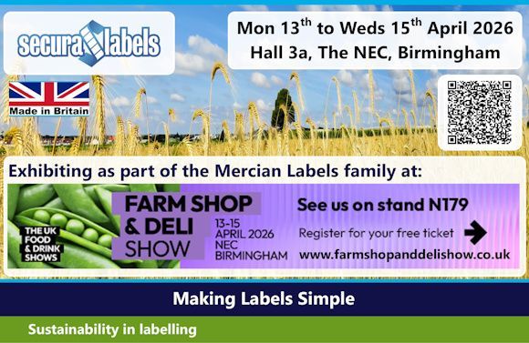 Secura Labels are exhibiting at the Farm Sh and Deli Show 2026