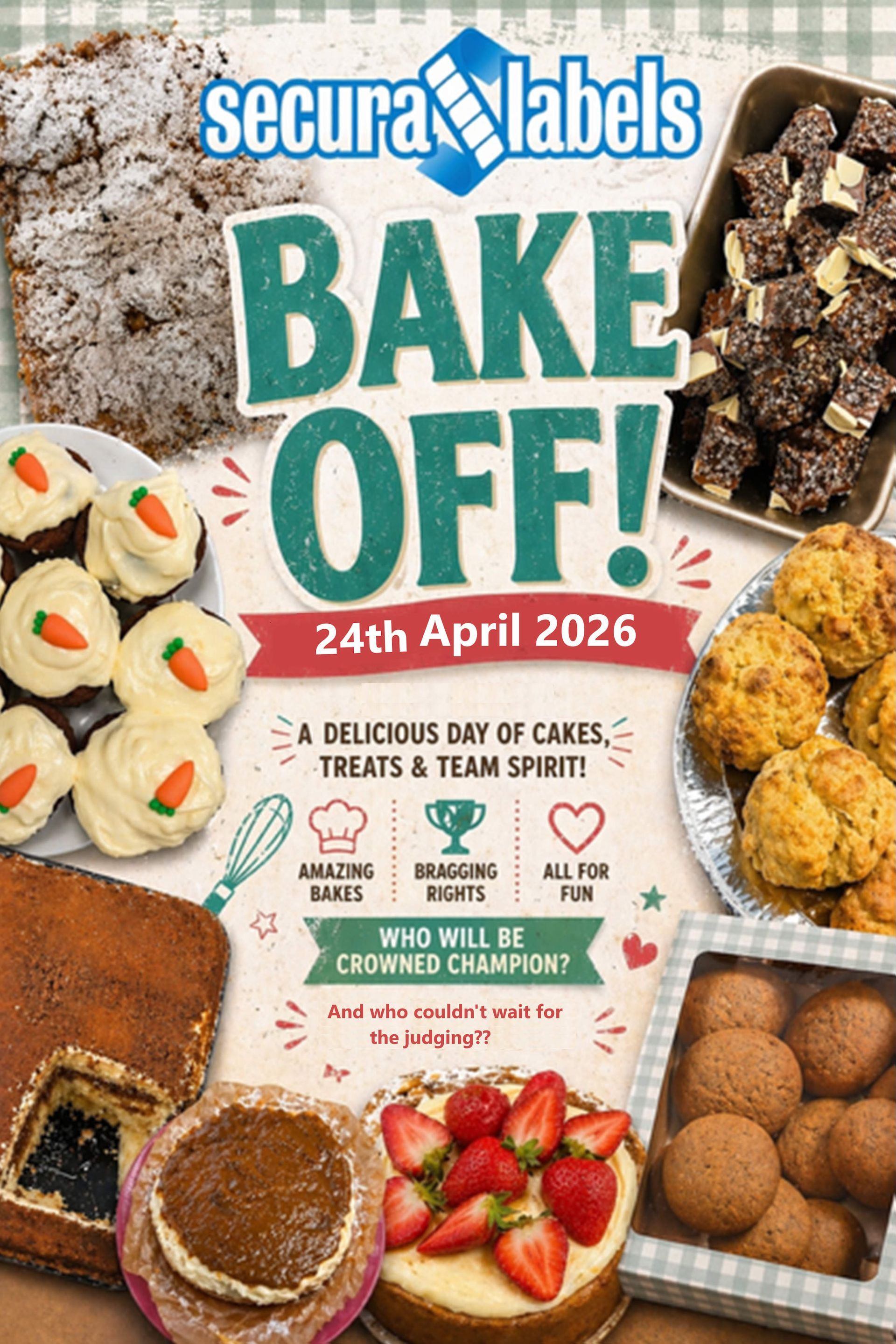 Secura Labels In-House Bake Off Competition