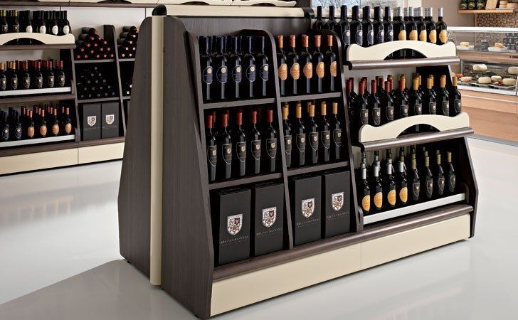 Scaffali per bottiglie