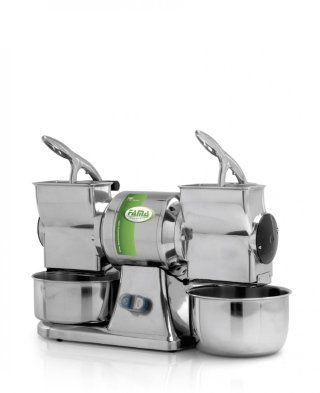 Grattugia elettrica doppia