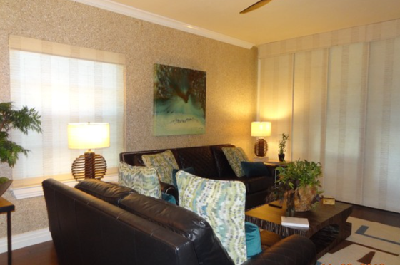 Wallpaper Store — Simple Design Living Room Interior in Fort Meyers, FL