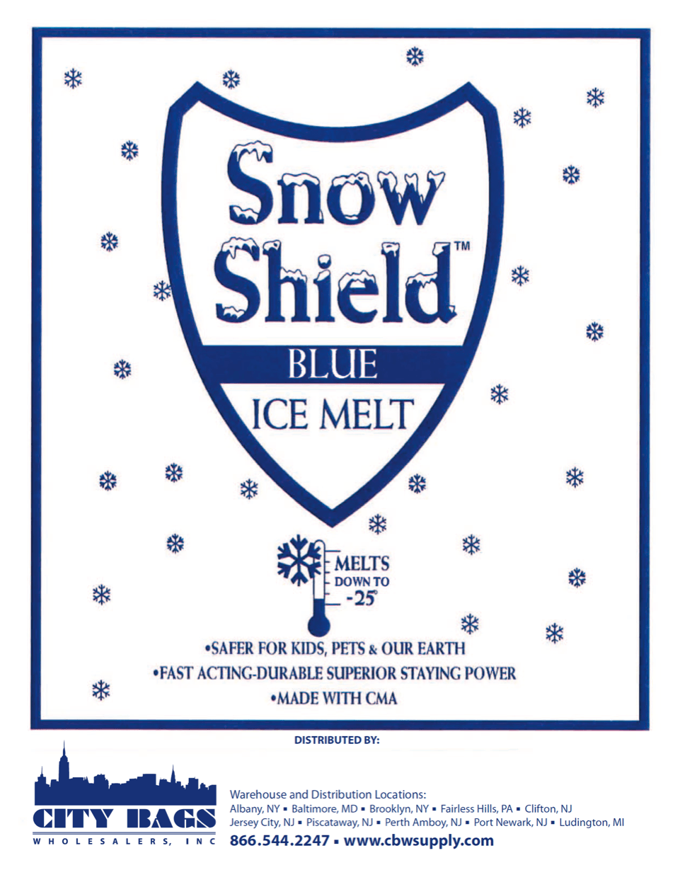 SNOW SHEILD BLUE™ - Ice Melt