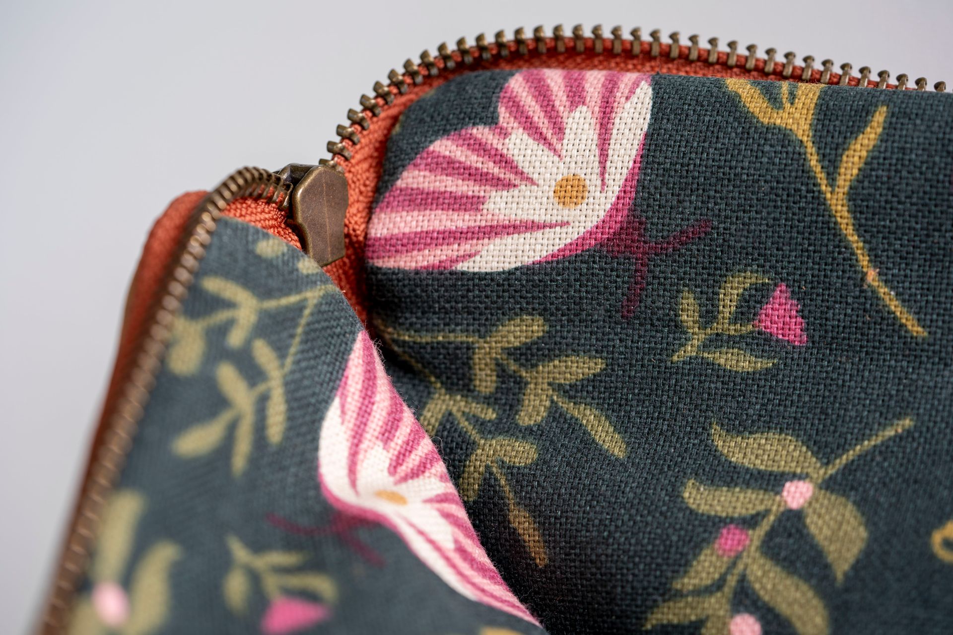 Shopper Anna bruin/roze