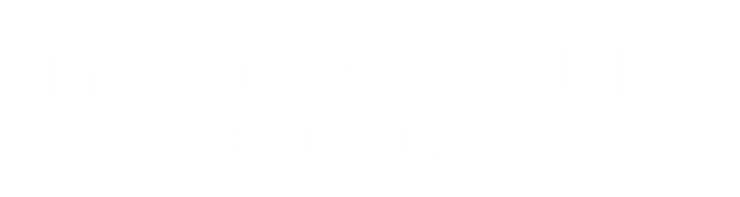 Magnolia Hills Logo - White