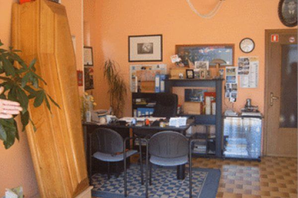 ufficio dell'agenzia di pompe funebri
