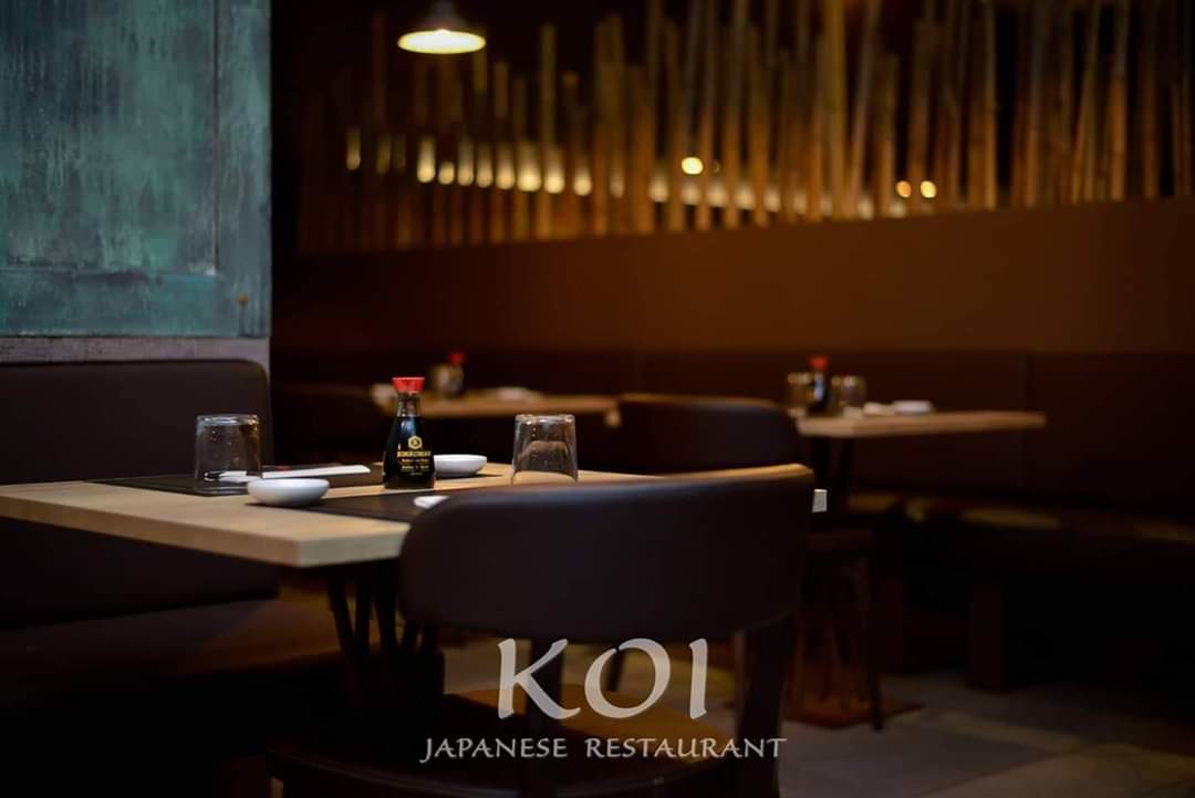 interno ristorante giapponese Koi