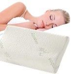 ALMOHADA ORTOPÉDICA CERVICAL VISCOELÁSTICA CON GEL Y FIBRA DE BAMBOO