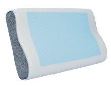 ALMOHADA ORTOPÉDICA CERVICAL VISCOELÁSTICA CON GEL Y FIBRA DE ALGODÓN