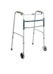 ANDADOR DE ALUMINIO CON RUEDAS