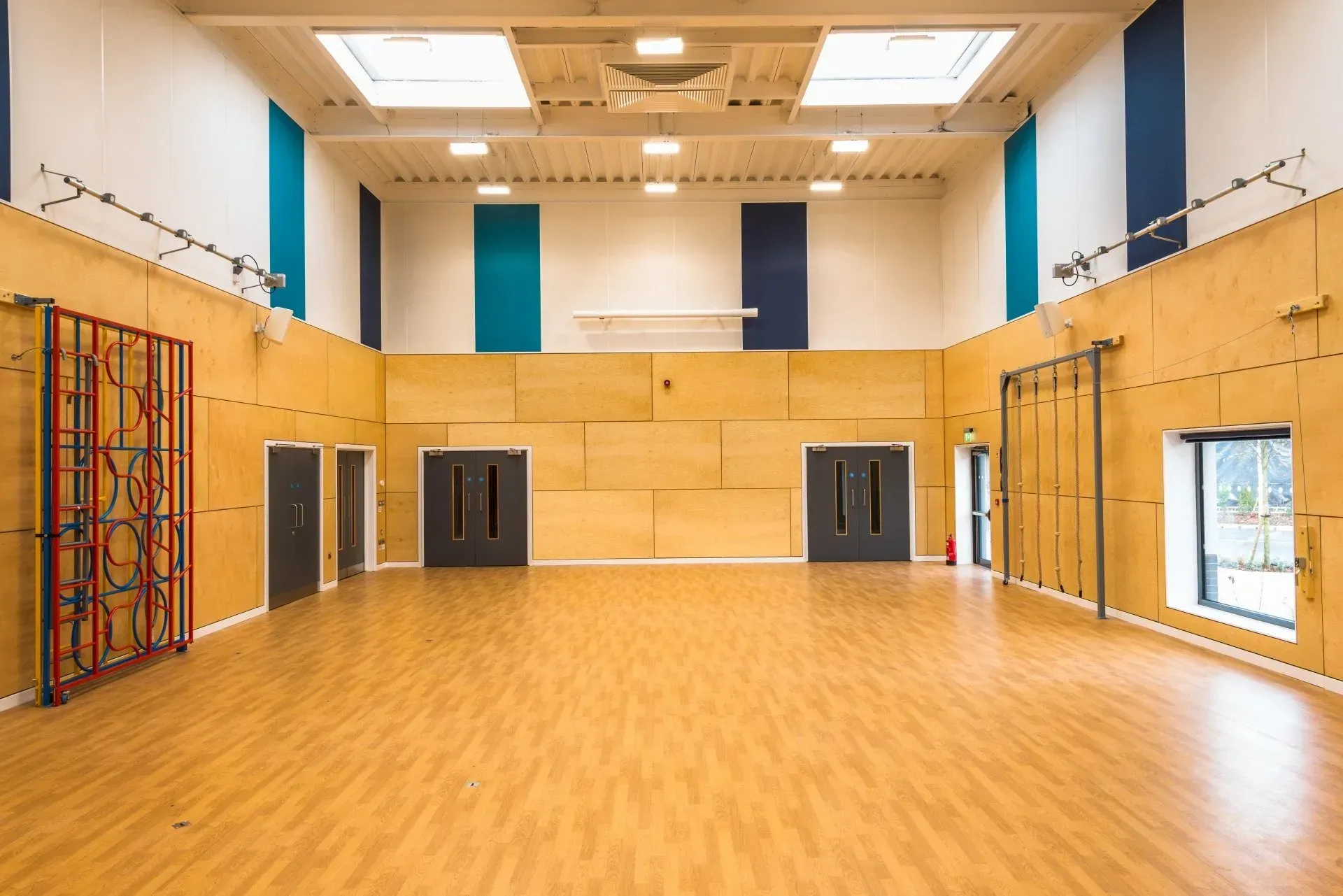 School gym, clean