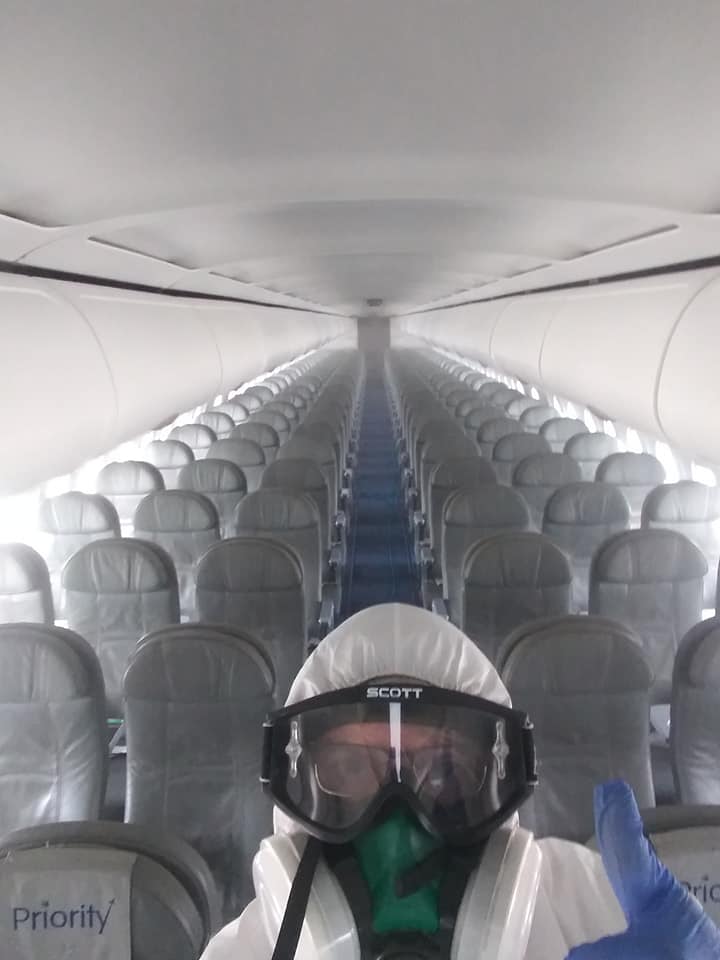 airplane interior
