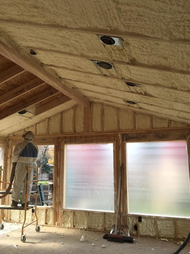 Close-cell Spray Foam Insulation