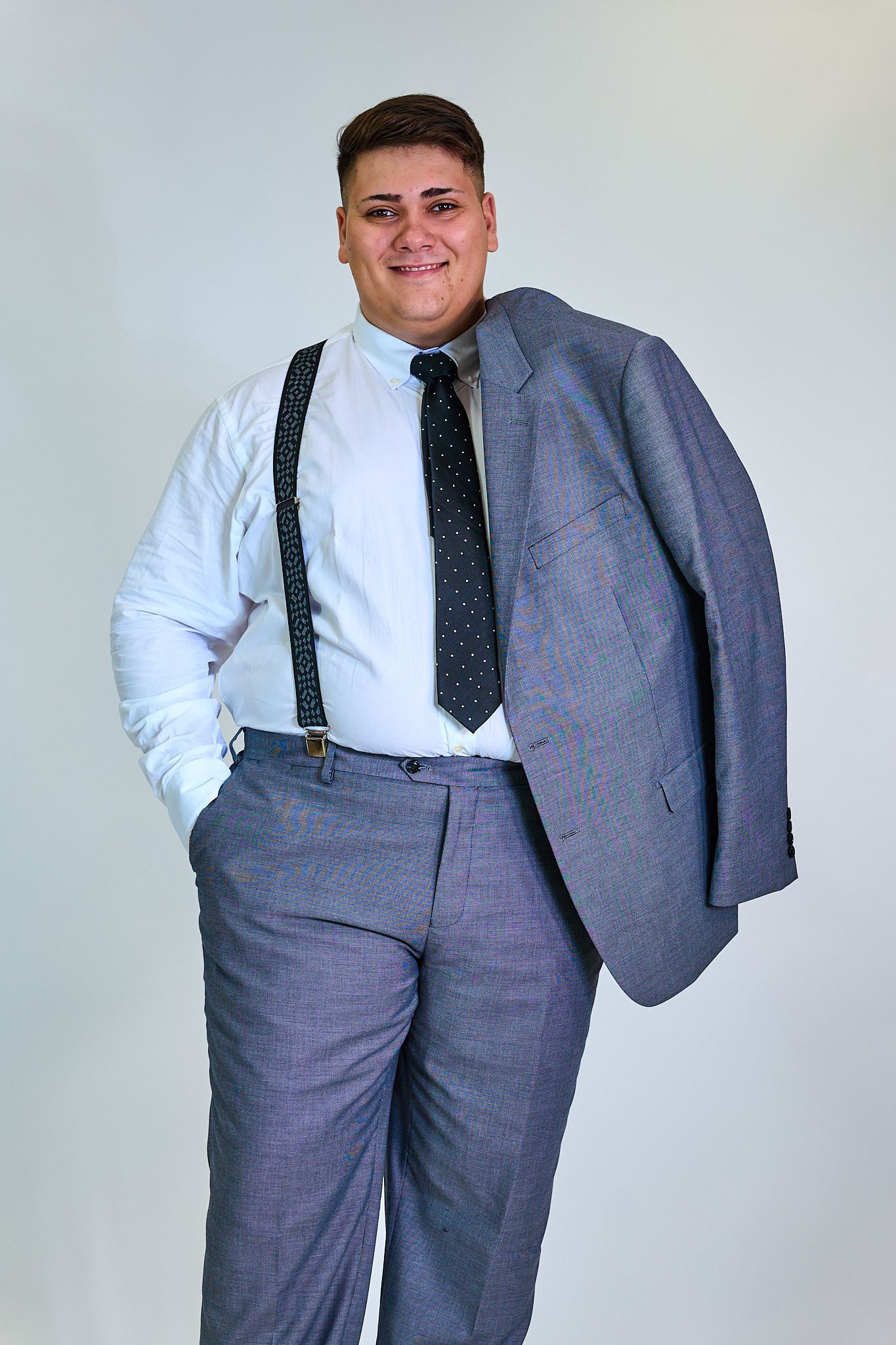 abiti cerimonia per taglie forti uomo