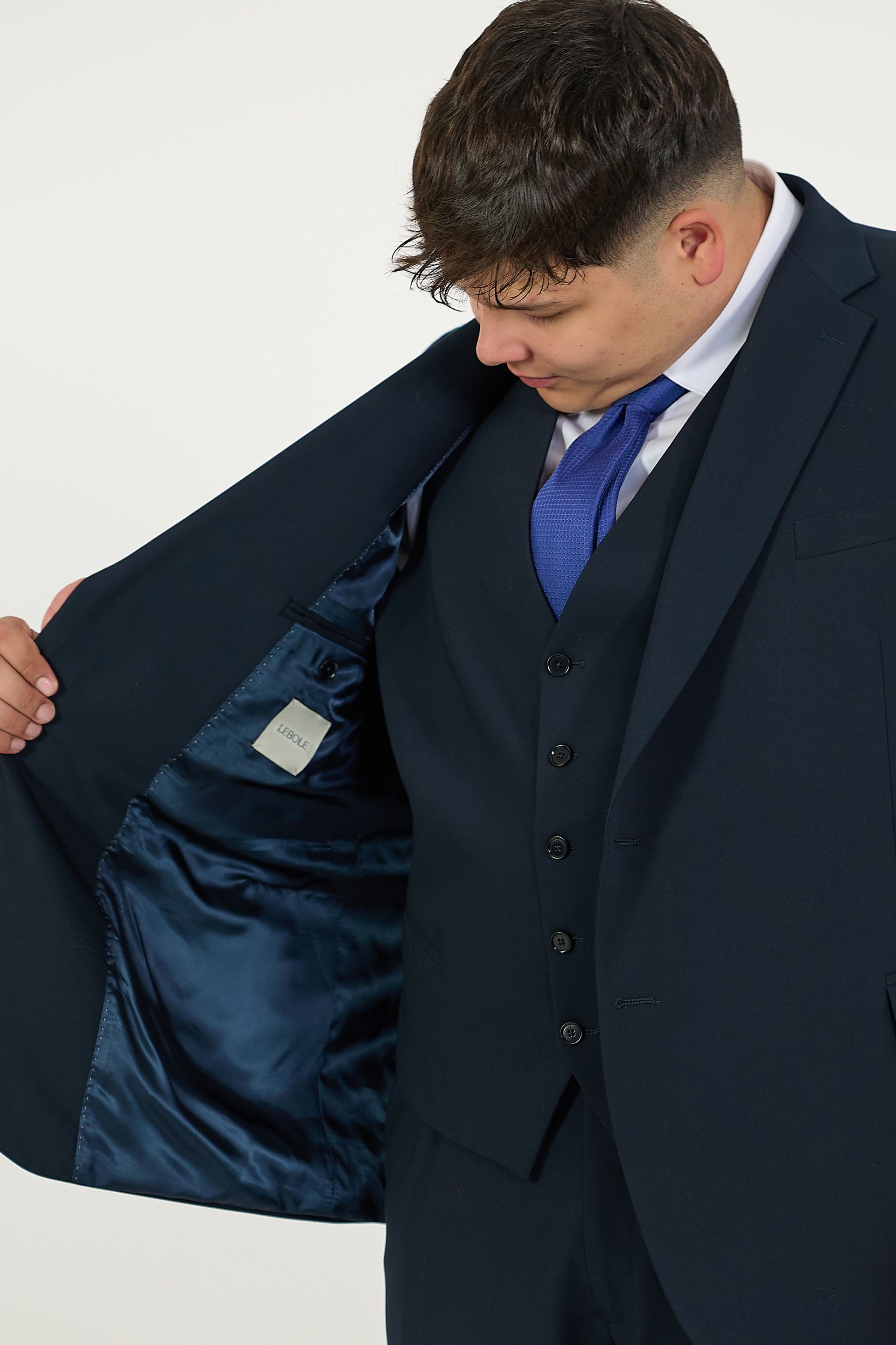 abiti cerimonia per taglie forti uomo