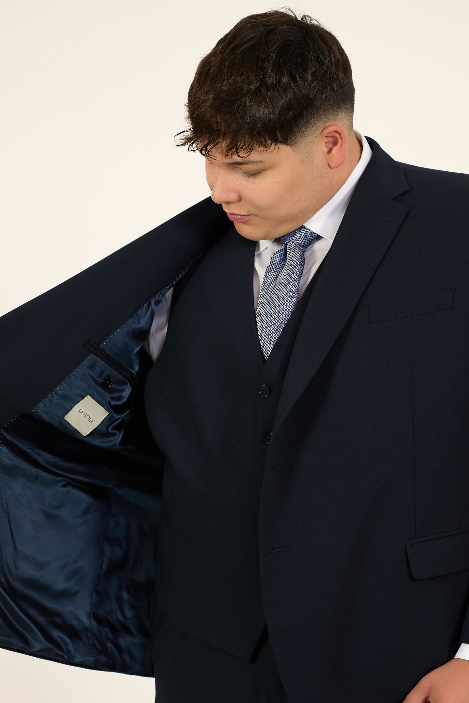 abiti cerimonia per taglie forti uomo