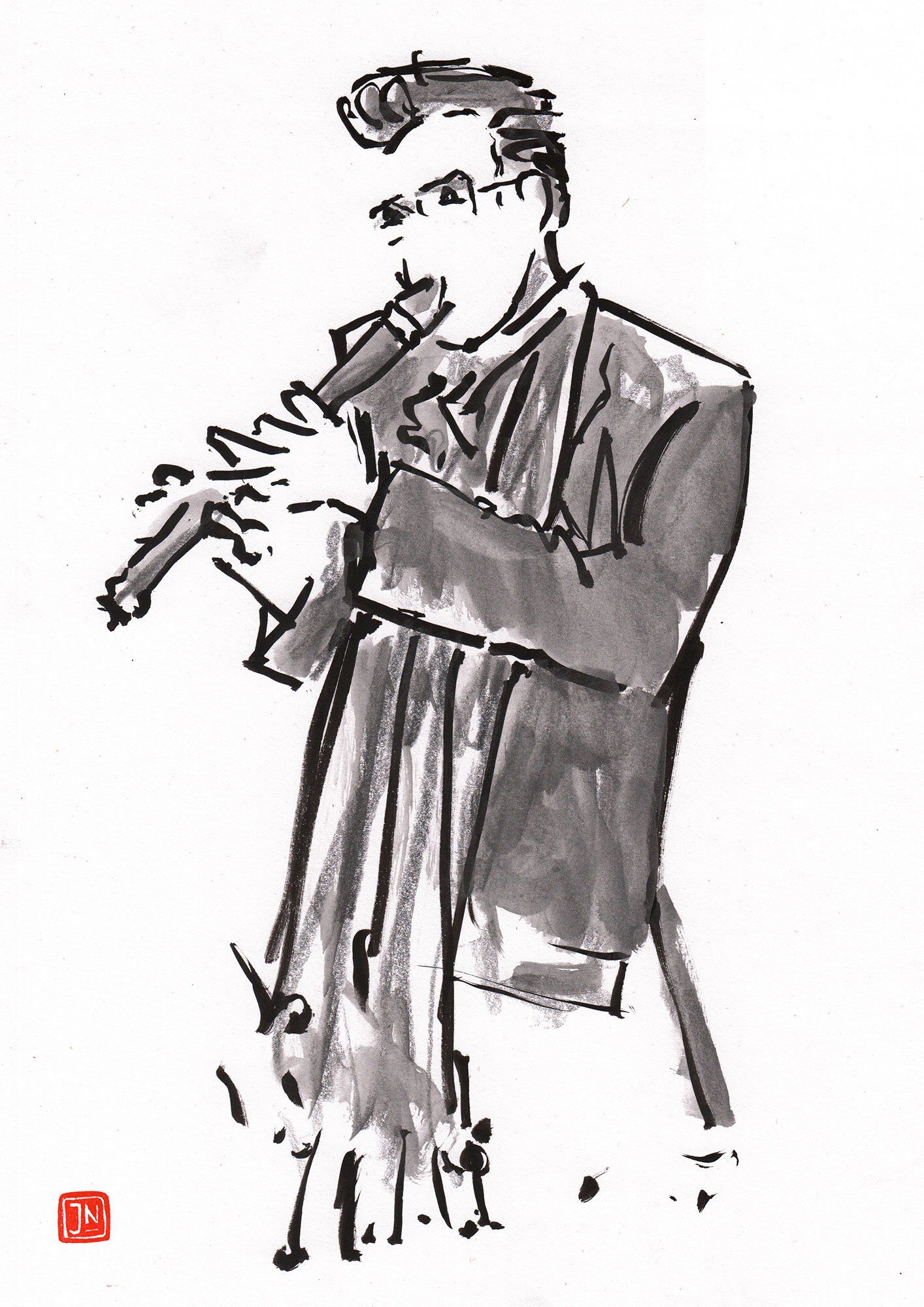 Flute musician