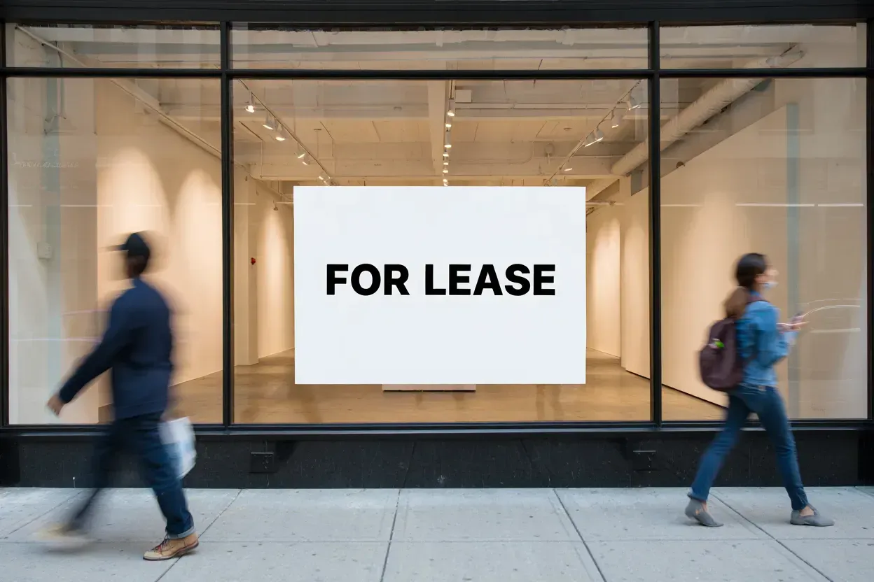 A car is parked in front of a sign that says 223