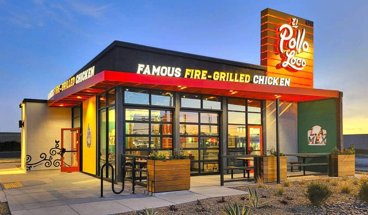 A pollo loco restaurant with a famous fire grilled chicken menu.