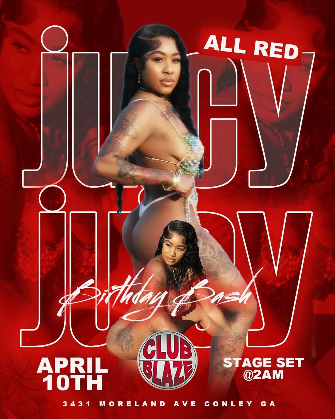 @__.itstinyy Too Much Motion Birthday Bash at Club Blaze